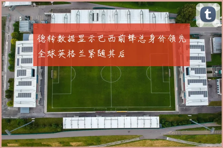 德转数据显示巴西前锋总身价领先全球英格兰紧随其后